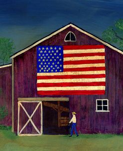 Barn with Flag 1