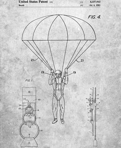 PP187- Parachute 1982 Patent Poster