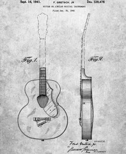 PP138- Gretsch 6022 Rancher Guitar Patent Poster