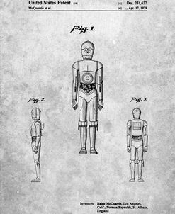 PP195- Star Wars C-3PO Patent Poster