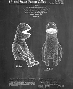 PP2-Chalkboard Wilkins Coffee Muppet Patent Poster