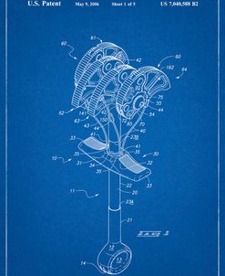 PP61-Blueprint Omega Pacific Link Climbing Cam Patent Poster