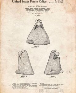 PP75-Vintage Parchment Wilkins Coffee (Wontkins) Muppet Patent Poster