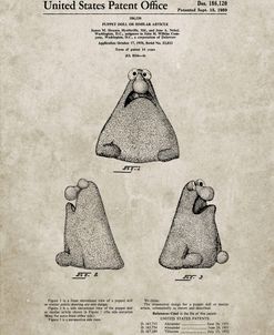 PP75-Sandstone Wilkins Coffee (Wontkins) Muppet Patent Poster