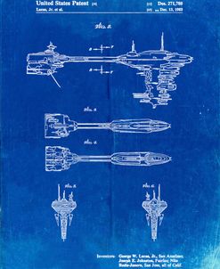 PP95-Faded Blueprint Star Wars Nebulon B Escort Frigate Poster