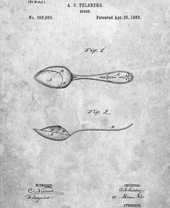 PP236-Slate Training Spoon Patent Poster