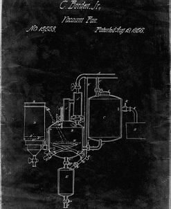 PP256-Black Grunge Pasteurized Milk Patent Poster
