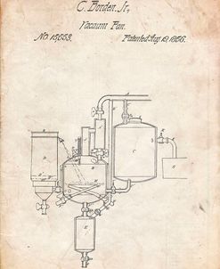 PP256-Vintage Parchment Pasteurized Milk Patent Poster