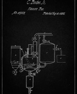 PP256-Vintage Black Pasteurized Milk Patent Poster