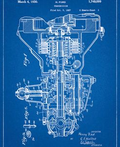 PP289-Blueprint Henry Ford Transmission Patent Poster