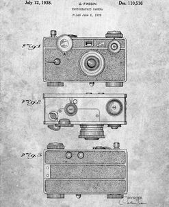 PP299-Slate Argus C Camera Patent Poster