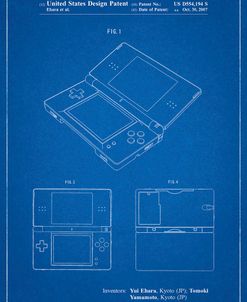 PP346-Blueprint Nintendo DS Patent Poster