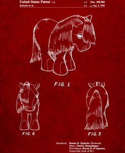 PP398-Burgundy My Little Pony Patent Poster