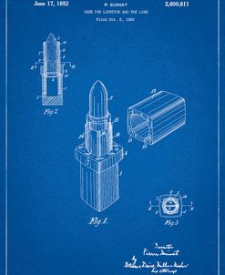 PP460-Blueprint Chanel Lipstick Patent Poster