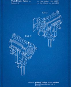 PP495-Blueprint Stage Lights Patent Poster
