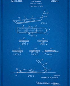 PP508-Blueprint Snurfer Poppen First Modern Snowboard Patent Poster