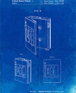PP551-Faded Blueprint Toshiba Walkman Patent Poster