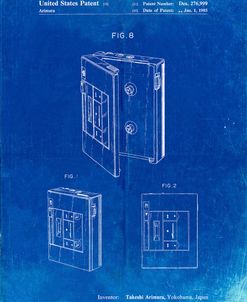 PP551-Faded Blueprint Toshiba Walkman Patent Poster