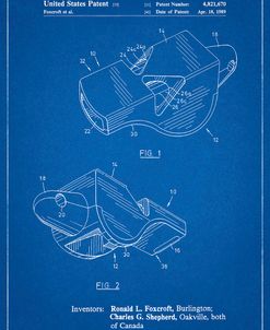 PP851-Blueprint Fox 40 Coach’s Whistle Patent Poster