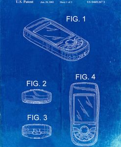 PP862-Faded Blueprint GPS Device Patent Wall Art Poster PP862