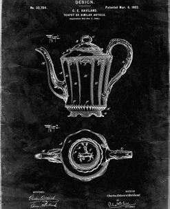 PP873-Black Grunge Hasbro Concept Game Patent Poster