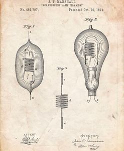 PP889-Vintage Parchment Ibanez Pro 540RBB Electric Guitar Patent Poster