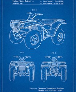 PP902-Blueprint Kawasaki Prairie Patent Poster