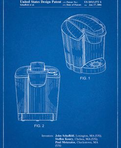 PP905-Blueprint Keurig Coffee Brewer Patent Poster