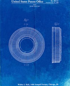 PP912-Faded Blueprint Kodak Carousel Patent Poster