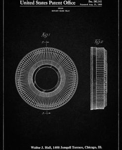 PP912-Vintage Black Kodak Carousel Patent Poster