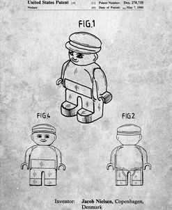 PP928-Slate Lego Guy Poster