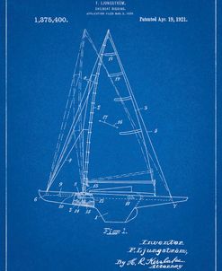 PP942-Blueprint Ljungstrom Sailboat Rigging Patent Poster