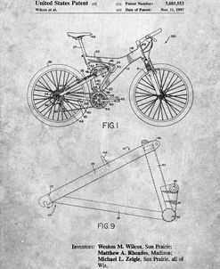 PP965-Slate Mountain Bike Patent Art