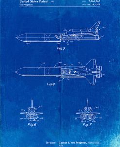 PP969-Faded Blueprint Nail Gun Poster