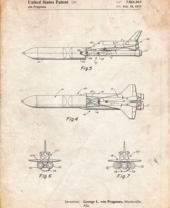 PP969-Vintage Parchment Nail Gun Poster