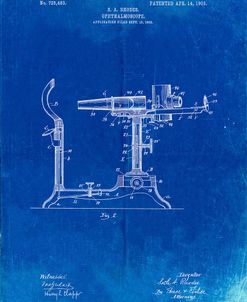 PP974-Faded Blueprint Ophthalmoscope Patent