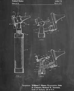 PP978-Chalkboard Otoscope Patent Print