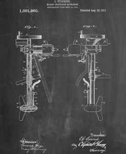 PP979-Chalkboard Otoscope Patent Print