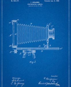 PP985-Blueprint Photographic Camera Patent Poster