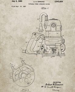 PP997-Sandstone Porter Cable Hand Router Patent Poster
