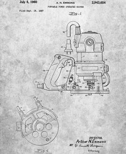 PP997-Slate Porter Cable Hand Router Patent Poster