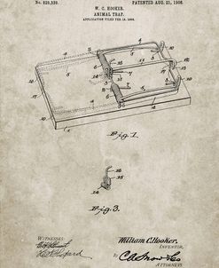 PP1007-Sandstone Rat Trap Patent Print