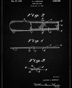 PP1010-Vintage Black Reed Patent Poster