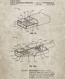 PP1013-Sandstone Reversible USB Patent Poster