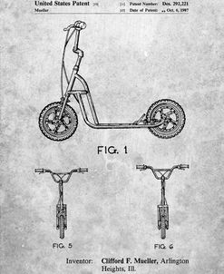 PP1030-Slate Scooter Patent Art, 80s Toys, 80s Decor, PP1030