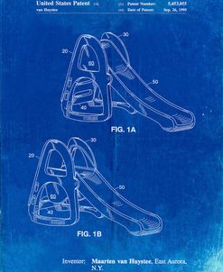 PP1039-Faded Blueprint Slide Poster