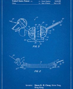 PP1041-Blueprint Slide Rule Patent Poster