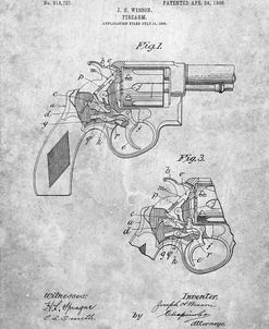 PP1044-Slate Smith and Wesson Revolver Pistol