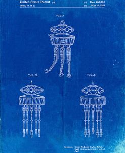 PP1059-Faded Blueprint Star Wars Viper Prode Droid Poster