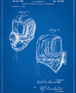 PP1071-Blueprint Sub Zero Mask Patent Poster